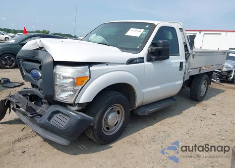 2015 Ford F250 Xl из США, поврежденный, VIN 1FDBF2A67FEC83574